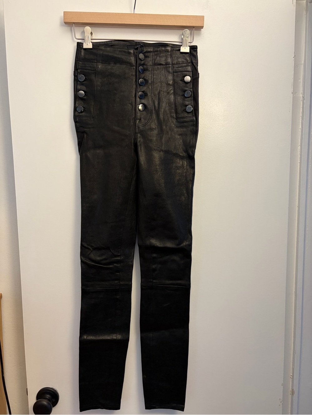 J Brand Natasha Leather Pants - Picture 6 of 10